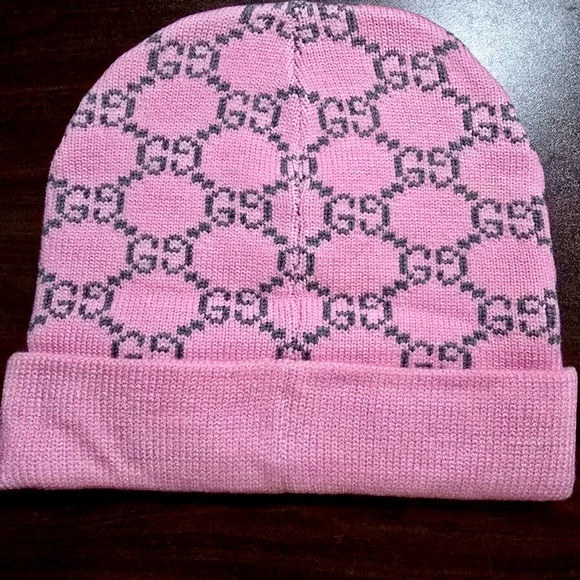 Gucci Pink Beanie Hat - Picture 2 of 3